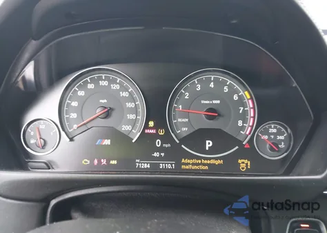 2017 BMW M4 z USA, uszkodzony, nr VIN WBS3R9C52HK709052